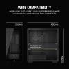 imageCORSAIR 3500X ARGB MidTower ATX PC Case  Panoramic Tempered Glass  Reverse Connection Motherboard Compatible  3X CORSAIR RS120 ARGB Fans Included  BlackBlack