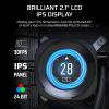 imageCORSAIR Nautilus RS LCD Module  for Nautilus RS and Nautilus RS ARGB AIO CPU Coolers  21quot IPS LCD Screen Easy ToolFree Installation  WhiteBlack
