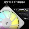imageCORSAIR RS140 ARGB 140mm PWM Fans  DaisyChain Connection  LowNoise  Magnetic Dome Bearing  Dual Pack  BlackWhite