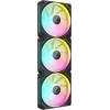 imageCORSAIR iCUE Link LX120 RGB 120mm PWM Fans Triple Pack  Dual Light Loops  Includes iCUE Link System Hub  CORSAIR AirGuide Technology  BlackBlack