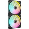 imageCORSAIR iCUE Link LX120 RGB 120mm PWM Fans Triple Pack  Dual Light Loops  Includes iCUE Link System Hub  CORSAIR AirGuide Technology  BlackBlack
