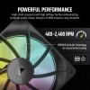 imageCORSAIR iCUE Link LX120 RGB 120mm PWM Fans Triple Pack  Dual Light Loops  Includes iCUE Link System Hub  CORSAIR AirGuide Technology  BlackBlack