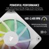 imageCORSAIR iCUE Link LX120 RGB 120mm PWM Fans Triple Pack  Dual Light Loops  Includes iCUE Link System Hub  CORSAIR AirGuide Technology  BlackWhite