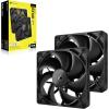 imageCORSAIR iCUE Link RX120 RGB 120mm PWM Fan  Magnetic Dome Bearing  Single Fan  WhiteBlack