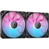 imageCORSAIR iCUE Link RX120 RGB 120mm PWM Fan  Magnetic Dome Bearing  Single Fan  WhiteBlack