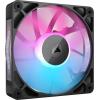 imageCORSAIR iCUE Link RX120 RGB 120mm PWM Fan  Magnetic Dome Bearing  Single Fan  WhiteBlack
