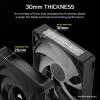 imageCORSAIR iCUE Link RX140 MAX RGB 140mm PWM Thick Fans with iCUE Link System Hub  HighStatic Pressure  Magnetic Dome Bearing  Dual Pack  BlackBlack