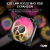 imageCORSAIR iCUE Link RX140 MAX RGB 140mm PWM Thick Fans with iCUE Link System Hub  HighStatic Pressure  Magnetic Dome Bearing  Dual Pack  BlackBlack