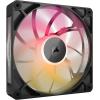 imageCORSAIR iCUE Link RX140 MAX RGB 140mm PWM Thick Fans with iCUE Link System Hub  HighStatic Pressure  Magnetic Dome Bearing  Dual Pack  BlackBlack