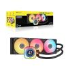 imageCORSAIR iCUE Link Titan 360 RX LCD Liquid CPU Cooler  360mm AIO  LowNoise  FlowDrive Cooling Engine  Intel LGA 18511700 AMD AM5AM4  3X RX120 RGB Fans  iCUE Link System Hub Included  BlackBlack