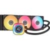 imageCORSAIR iCUE Link Titan 360 RX LCD Liquid CPU Cooler  360mm AIO  LowNoise  FlowDrive Cooling Engine  Intel LGA 18511700 AMD AM5AM4  3X RX120 RGB Fans  iCUE Link System Hub Included  BlackBlack