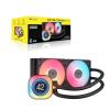 imageCORSAIR iCUE Link Titan 360 RX LCD Liquid CPU Cooler  360mm AIO  LowNoise  FlowDrive Cooling Engine  Intel LGA 18511700 AMD AM5AM4  3X RX120 RGB Fans  iCUE Link System Hub Included  BlackBlack