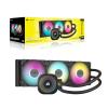 imageCORSAIR iCUE Link Titan 360 RX RGB Liquid CPU Cooler  360mm AIO  LowNoise  FlowDrive Cooling Engine  Intel LGA 18511700 AMD AM5AM4  3X RX120 RGB Fans  iCUE Link System Hub Included  WhiteBlack