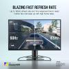 imageCorsair 45Inch 240Hz OLED Gaming Monitor  3440x1440 003ms Response GSYNCFreeSync CompatibleQHD  165Hz