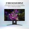 imageCorsair 45Inch 240Hz OLED Gaming Monitor  3440x1440 003ms Response GSYNCFreeSync CompatibleQHD  240Hz