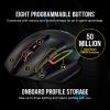 imageCorsair Dark Core RGB Pro SE Wireless FPSMOBA Gaming Mouse with Slipstream Technology Black Backlit RGB LED 18000 DPI Optical Qi Wireless Charging Certified