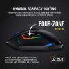 imageCorsair Dark Core RGB Pro SE Wireless FPSMOBA Gaming Mouse with Slipstream Technology Black Backlit RGB LED 18000 DPI Optical Qi Wireless Charging Certified