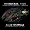 imageCorsair Dark Core RGB Pro Wireless FPSMOBA Gaming Optical Mouse with Slipstream Technology Black Backlit RGB LED 18000 DPI OpticalCH9315411NADARK CORE RGB PRO