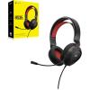 imageCorsair HS35 v2 Multiplatform Wired Gaming Headset  Flexible OmniDirectional Microphone  Universal 35mm Connection  PC Mac PS5 PS4 Xbox Nintendo Switch Mobile  RedRed