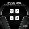imageCorsair HS55 Wireless Multiplatform Lightweight Gaming Headset with Bluetooth  Dolby 71 Surround Sound  iCUE Compatible  PC PS5 PS4 Nintendo Switch Mobile  WhiteCarbon