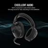 imageCorsair HS55 Wireless Multiplatform Lightweight Gaming Headset with Bluetooth  Dolby 71 Surround Sound  iCUE Compatible  PC PS5 PS4 Nintendo Switch Mobile  WhiteCarbon