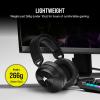 imageCorsair HS55 Wireless Multiplatform Lightweight Gaming Headset with Bluetooth  Dolby 71 Surround Sound  iCUE Compatible  PC PS5 PS4 Nintendo Switch Mobile  WhiteCarbon