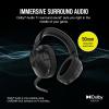 imageCorsair HS55 Wireless Multiplatform Lightweight Gaming Headset with Bluetooth  Dolby 71 Surround Sound  iCUE Compatible  PC PS5 PS4 Nintendo Switch Mobile  WhiteCarbon