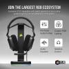 imageCorsair HS80 RGB Wireless Multiplatform Gaming Headset  Dolby Atmos  Lightweight Comfort Design  Broadcast Quality Microphone  iCUE Compatible  PC Mac PS5 PS4  WhiteBlack