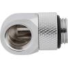 imageCorsair Hydro X Series 90 Rotary Adapter Twin Pack G14quot BSPP Port Threads Solid Brass Durability Securely Sealed Rotation Mechanism HighQuality Polished Finish Chrome