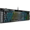 imageCorsair K100 RGB OpticalMechanical Wired Gaming Keyboard  OPX Switches  PBT DoubleShot Keycaps  Elgato Stream Deck and iCUE Compatible  QWERTY NA Layout  BlackK100