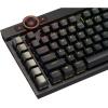 imageCorsair K100 RGB OpticalMechanical Wired Gaming Keyboard  OPX Switches  PBT DoubleShot Keycaps  Elgato Stream Deck and iCUE Compatible  QWERTY NA Layout  BlackK100