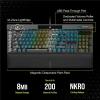 imageCorsair K100 RGB OpticalMechanical Wired Gaming Keyboard  OPX Switches  PBT DoubleShot Keycaps  Elgato Stream Deck and iCUE Compatible  QWERTY NA Layout  BlackK100