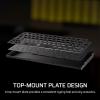 imageCorsair K65 Plus Wireless 75 RGB HotSwappable Mechanical Gaming Keyboard  PreLubricated MLX Fusion Tactile Switches  DualLayer Sound Dampening  PBT Keycaps  QWERTY NA  BlackMLX Fusion Tactile Switches