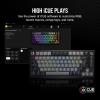 imageCorsair K65 Plus Wireless 75 RGB HotSwappable Mechanical Gaming Keyboard  PreLubricated MLX Fusion Tactile Switches  DualLayer Sound Dampening  PBT Keycaps  QWERTY NA  BlackMLX Red Linear Switches