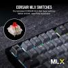 imageCorsair K65 Plus Wireless 75 RGB HotSwappable Mechanical Gaming Keyboard  PreLubricated MLX Fusion Tactile Switches  DualLayer Sound Dampening  PBT Keycaps  QWERTY NA  BlackMLX Red Linear Switches