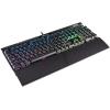 imageCorsair K70 CORE RGB Mechanical Wired Gaming Keyboard  PreLubed MLX Red Linear Switches SOCD ABS DoubleShot Keycaps Sound Dampening Media Control Dial 1000Hz Polling QWERTY NA  BlackCherry Speed Fast
