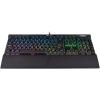 imageCorsair K70 CORE RGB Mechanical Wired Gaming Keyboard  PreLubed MLX Red Linear Switches SOCD ABS DoubleShot Keycaps Sound Dampening Media Control Dial 1000Hz Polling QWERTY NA  BlackCherry Speed Fast
