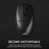 imageCorsair M55 Wireless Lightweight FPS Gaming Mouse  24GHz ampamp Bluetooth  24000 DPI  LongLasting Battery Life  Six Programmable Buttons  Textured Side Grips  BlackBlack