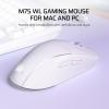 imageCorsair M75 Wireless RGB Lightweight Gaming Mouse for Mac  26000 DPI Swappable Side Buttons Optical Switches iCUE Compatible  Frost White