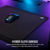 imageCorsair MM500 v2 Hybrid Cloth Gaming Large Mouse Pad  45cm x 40cm  SpillProof Coating  AntiFray Stitched Edges  NonSlip Rubber Base  Black177L x 158W inches