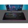 imageCorsair MM700 RGB Extended 3XL Cloth Gaming Mouse PadDesk Mat  Massive 1220mm x 610mm 48 x 24 Cloth Surface 360 ThreeZone RGB Lighting Two USB Ports  Black366L x 158W inches