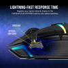imageCorsair NIGHTSWORD RGB Gaming Mouse for FPS MOBA  18000 DPI  10 Programmable Buttons  Weight System  iCUE Compatible  BlackNIGHTSABRE  Wireless