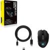 imageCorsair Scimitar Elite RGB Wireless MMO Gaming Mouse  26000 DPI  16 Programmable Buttons  Up to 150hrs Battery  iCUE Compatible  BlackWireless