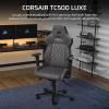 imageCorsair TC500 Luxe Gaming Chair  Premium Breathable Fabric  Wide Seat  FiveWay Adjustable Armrests  Adjustable Builtin Lumbar Support  90160 Degree Recline  ShadowBlack