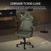 imageCorsair TC500 Luxe Gaming Chair  Premium Breathable Fabric  Wide Seat  FiveWay Adjustable Armrests  Adjustable Builtin Lumbar Support  90160 Degree Recline  ShadowGreen