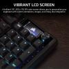imageCorsair Vanguard 96 Wired Mechanical Gaming Keyboard  96 Layout MLX Plasma Linear Switches 8000Hz Polling LCD Display Virtual Stream Deck GKeys SOCD Flashtap QWERTY US  Black