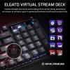 imageCorsair Vanguard 96 Wired Mechanical Gaming Keyboard  96 Layout MLX Plasma Linear Switches 8000Hz Polling LCD Display Virtual Stream Deck GKeys SOCD Flashtap QWERTY US  Black