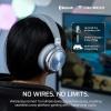 imageCorsair Virtuoso MAX Wireless Gaming Headset  Dolby Atmos Active Noise Cancelling Sonarworks SoundID Simultaneous 24GHz Wireless ampamp Bluetooth 50mm Graphene Drivers PC Mac PS5PS4  CarbonSilver