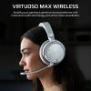 imageCorsair Virtuoso MAX Wireless Gaming Headset  Dolby Atmos Active Noise Cancelling Sonarworks SoundID Simultaneous 24GHz Wireless ampamp Bluetooth 50mm Graphene Drivers PC Mac PS5PS4  CarbonSilver