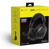 imageCorsair Void v2 Wireless Gaming Headset with Bluetooth for PC PS5 PS4 Switch Mobile  Dolby Atmos 70 Hr Battery Dual Wireless Lightweight Fast Charging  CarbonCarbon